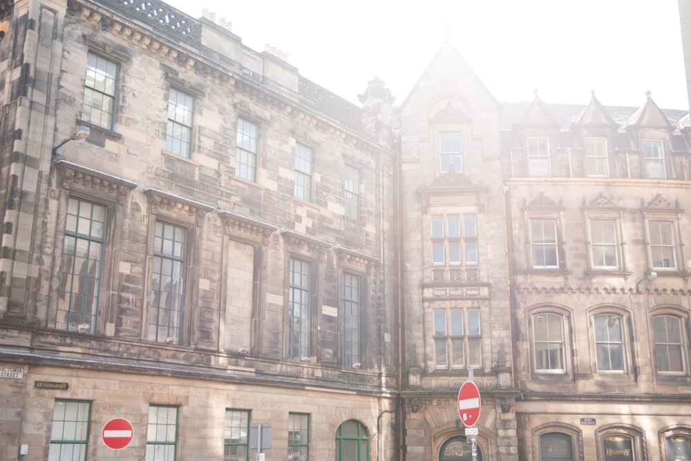 architecture de la vieille ville et centre historique d'Edimbourg en Ecosse