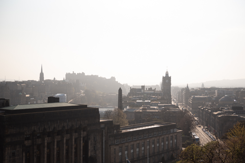 vue sur Edimbourg